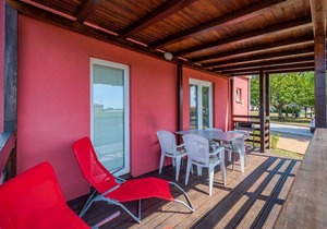 Mobilehome with air conditioning and Internet