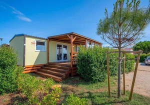 Mobilehome with air conditioning and Internet
