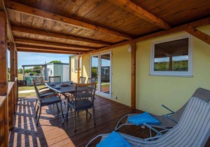 Mobilehome with air conditioning and Internet