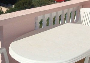 One bedroom apartment with terrace and sea view Cove Soline, Dugi otok (A-448-f)