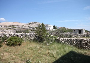 One bedroom apartment with terrace and sea view Kustići, Pag (A-6287-d)