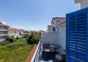 One bedroom apartment with balcony and sea view Sućuraj, Hvar (A-3589-c)
