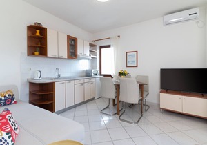 One bedroom apartment with terrace and sea view Muline, Ugljan (A-8521-d)