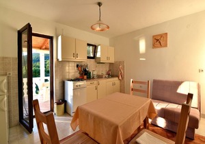 One bedroom apartment with terrace and sea view Cove Zarace (Gdinj), Hvar (A-4597-e)