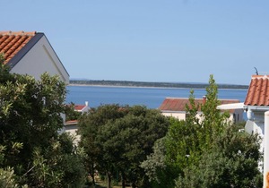 One bedroom apartment with terrace and sea view Mandre, Pag (A-6405-c)