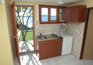 One bedroom apartment with terrace and sea view Slađenovići, Dubrovnik (A-2162-a)