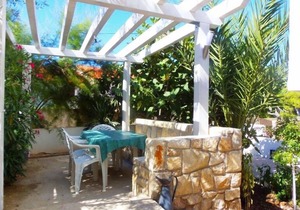 One bedroom apartment with terrace and sea view Košljun, Pag (A-3321-b)