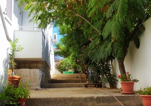 One bedroom apartment with terrace and sea view Košljun, Pag (A-3321-b)