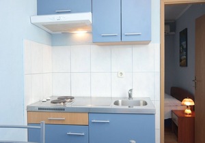One bedroom apartment with terrace and sea view Vis (A-8531-d)