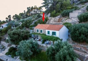 Seaside secluded apartments Cove Torac, Hvar - 4875