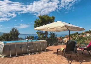 Studio flat with a swimming pool Stanići, Omiš (AS-18676-a)