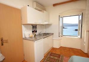 Studio flat with air-conditioning Komiža, Vis (AS-2431-a)
