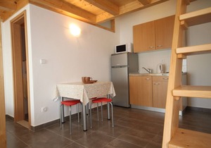 Studio flat with balcony and sea view Duće, Omiš (AS-7532-e)