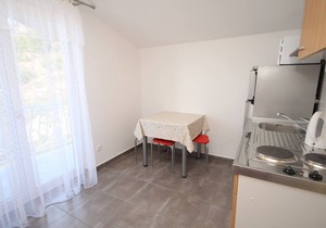 Studio flat with balcony and sea view Duće, Omiš (AS-7532-f)