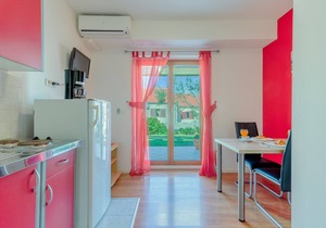 Studio flat with terrace and sea view Nin, Zadar (AS-5666-b) in Nin