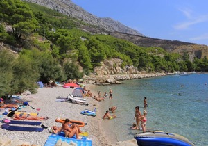 Two bedroom apartment with terrace and sea view Lokva Rogoznica, Omiš (A-14853-a)