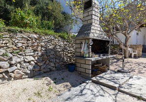 Two bedroom apartment with balcony and sea view Sumpetar, Omiš (A-9435-a)