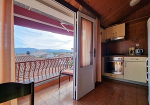Two bedroom apartment with balcony and sea view Vrboska, Hvar (A-540-a)