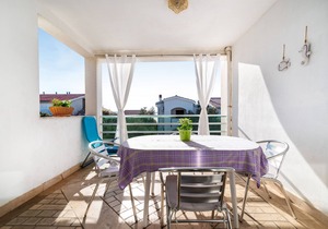 Two bedroom apartment with terrace and sea view Mandre, Pag (A-13015-b)