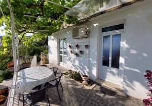 Two bedroom apartment with terrace and sea view Plat, Dubrovnik (A-4776-a)