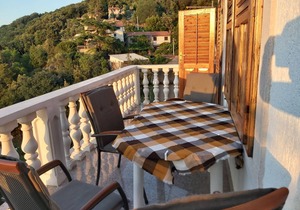 Two bedroom apartment with terrace and sea view Merag, Cres (A-11791-a)