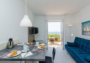 Villa Panorama Dubrovnik - Deluxe One Bedroom Apartment with Terrace and Sea View