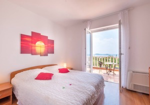 Villa Panorama Dubrovnik - Deluxe Double Room with Terrace and Sea View
