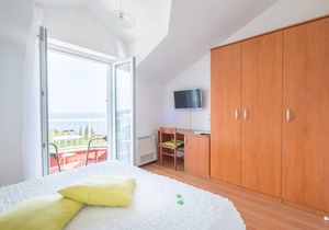 Villa Panorama Dubrovnik - Comfort Double Room with Balcony and Sea View