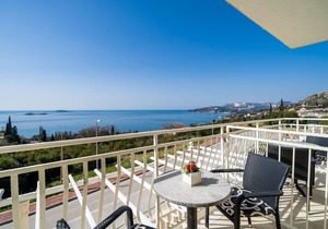Villa Samba - Studio Apartment with Balcony and Sea View