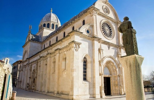 Grebastica Apartment | Apartment in Grebaštica with Seaview, Balcony, Air condition, WIFI (3571-3)