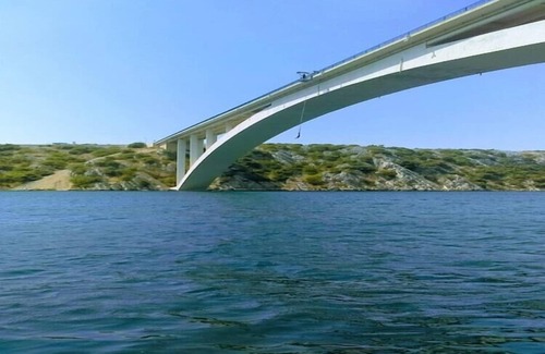 Jadrtovac Apartment | Apartment Luka - One Bedroom Apartment with Balcony and Sea View