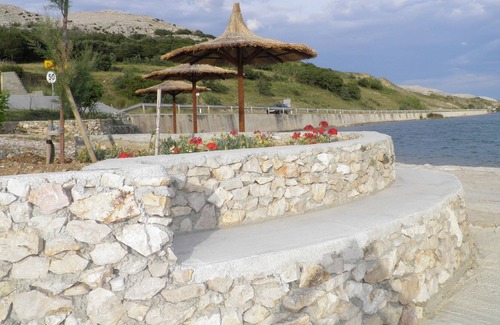 Dinjiska Apartment | Apartment Perla 3-island Pag seafront