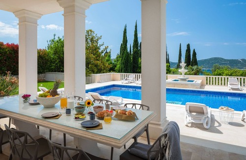 Trsteno Villa | Idyllic Mediterranean Escape | Villa Dubrovnik Magnificence | 6 Luxurious Suites | Renaissance Elegance