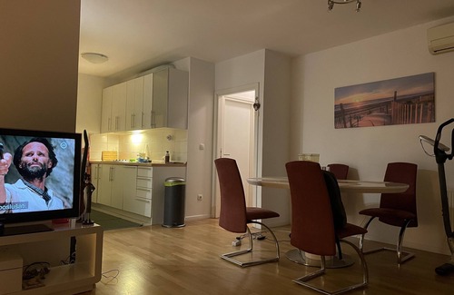 Zagreb Apartment | Large Exclusive Apartment 2 Bedroom + Living Room with Balcony near Lake Jarun