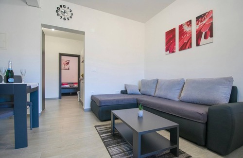 Porat Apartment | One bedroom apartment with terrace Porat, Krk (A-20444-d)