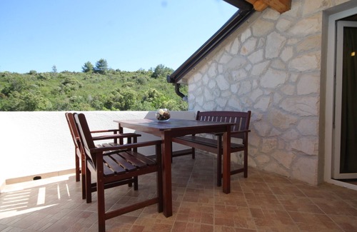 Scedro Apartment | One bedroom apartment near beach Cove Karkavac - Šćedro, Hvar (A-8801-a)