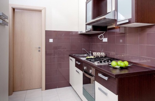 Stanici Apartment | One bedroom apartment with balcony and sea view Stanići, Omiš (A-10324-a)