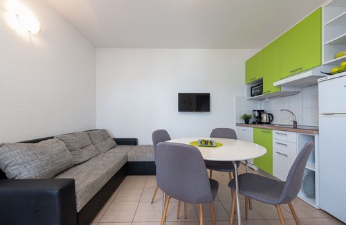 Razanj Apartment | "Perfect runaway" in quiet bay with sea view and heated pool -app for 3 - Mona 2