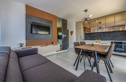 Zrce Apartment | Pool apartments Twins for 12