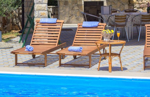 Bristane Villa | Pool Villa Miljevci Brištane, Drniš, Croatia