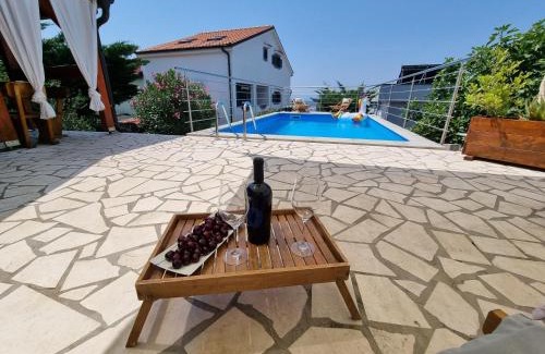 Jadranovo House | RIGO Holiday house with private pool, jacuzzi and sauna