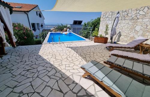 Jadranovo House | RIGO Holiday house with private pool, jacuzzi and sauna