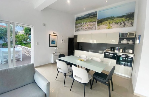 Trstenik Villa | Secluded Beachfront Villa: 3 Bedrooms, Private Pool, and Natural Serenity