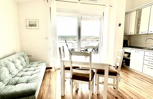 Sukosan Apartment | Studio apartment in Sukošan with Seaview, Terrace, Air condition, WIFI (5232-2)