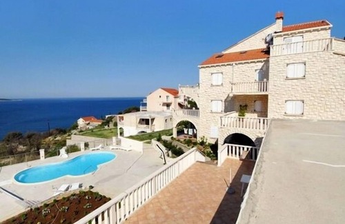 Zupa dubrovacka Apartment | Studio flat with terrace and sea view Soline, Dubrovnik (AS-4762-b)