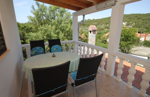 Pokrivenik Apartment | Two bedroom apartment with terrace and sea view Cove Zarace (Gdinj), Hvar (A-4597-a)