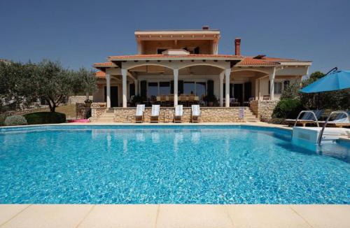 Kozino Villa | 5* Seaview Villa Clara for 12+ guests, Kožino