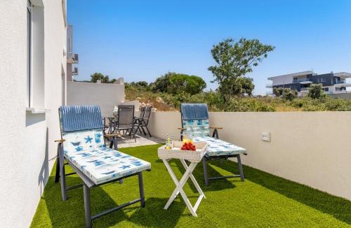 Kolan Apartment | Angelika's white blue holiday home