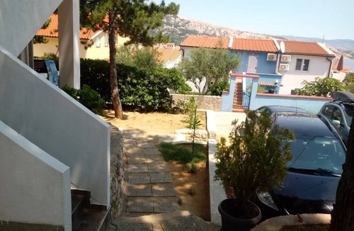 Baska Apartment | Apartment in Baška with Seaview, Terrace, Air condition, WIFI (3494-6)