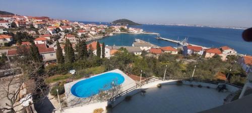 Kali Apartment | Apartment in Kali with sea view, balcony, air conditioning, Wi-Fi (4566-2)